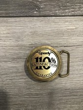 Speedy Auto Service 110 Satisfaction Guarantee Belt Buckle Waisted Belts