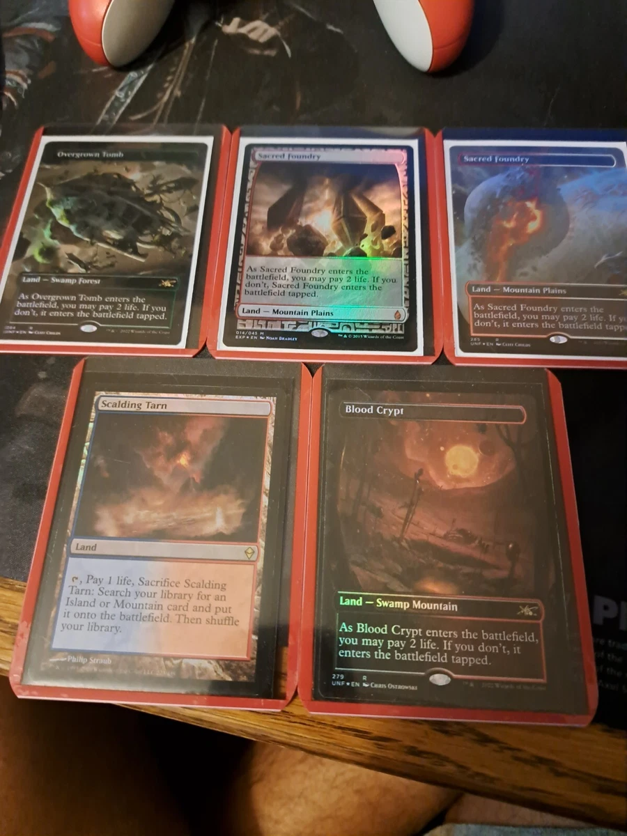 Land Magic: The Gathering Zendikar Full Art Individual Trading