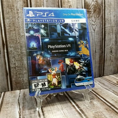 New PlayStation VR Demo Disc 2.0 PSVR Sony Virtual Reality PS4 Factory Sealed