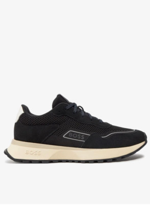 Boss Sneaker Herren Dunkelblau Freizeit Sneaker mit Logo - Jonah Runn