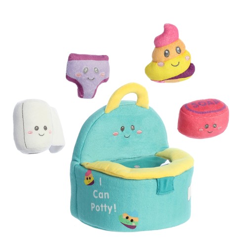 ebba - Baby Talk - 7" My First Potty Engaging Baby Stuffed Animal - Picture 3 of 6