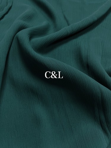 Crinkle Chiffon Feel Thin Summer Plain Scarf Light Weight Quality Elegant Hijab - Picture 18 of 23