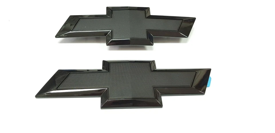 Глянцевый черный передний задний галстук-бабочка эмблемы 2014-2015 Silverado Sierra 1500 2500HD 350 - Изображение 4 из 4