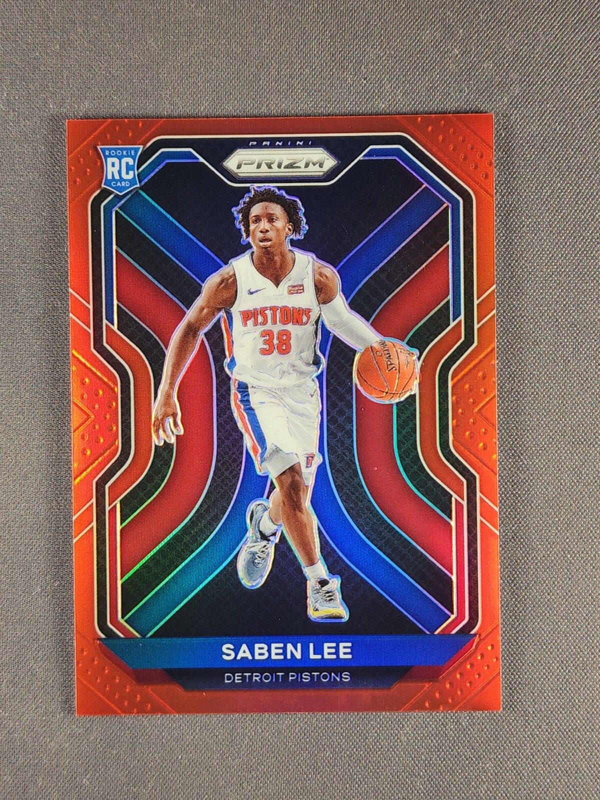 2020-21 Panini Prizm #261 Saben Lee /299 Red Rookie Card RC