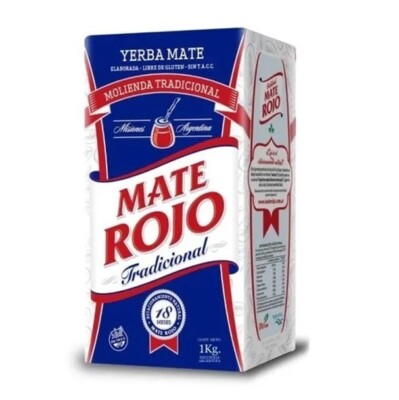 MATE ROJO TRADICIONAL / X 1 KILO PACK X 2