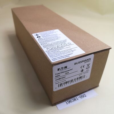 (12 PCS) CHM1DU Eaton Bussmann Fuse Holder  NEW in Box