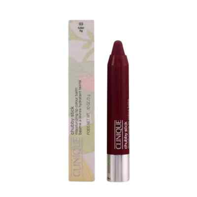 Clinique Chubby Stick Moisturizing Lip Balm 03 FULLER FIG 0.10 Oz Lipstick