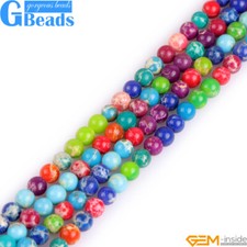 4mm Sea Sediment Jasper Gemstone Round Loose Beads Free Shipping Strand 15"