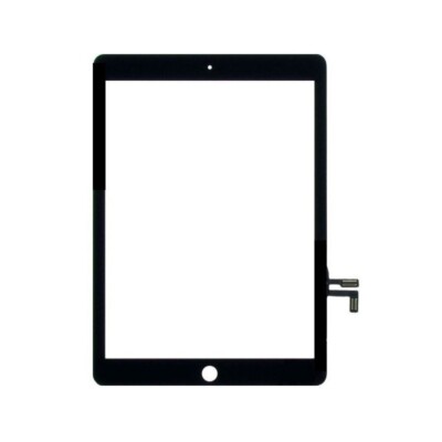 Vetro Touchscreen Per IPad Air A1475 Nero – Assemblaggio Con Nappe, Tasto HOME E Adesivo Premontato
