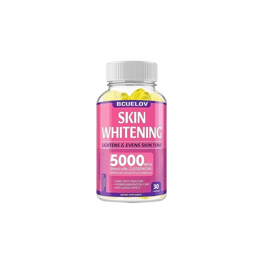 L-Glutathione 5000mcg Capsules Skin whitening Antioxidant Anti-Aging