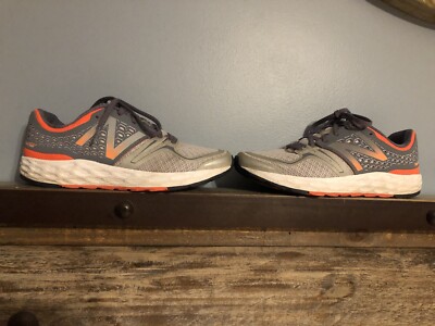 Ladies Size New Balance Fresh Foam 1080v7 Orange Gray