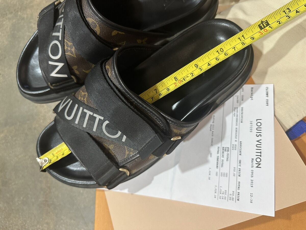 New Louis Vuitton Honolulu Mule Sandals Monogram - Size 7 New Louis Vuitton Honolulu Mule Sandals Monogram - Size 7