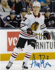 Chicago Blackhawks Adam Boqvist Signed Autographed 8x10 NHL Photo COA #6
