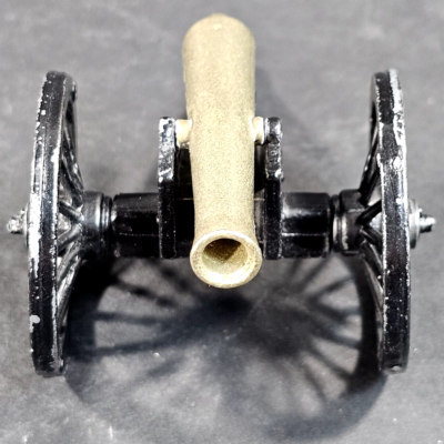 PennCraft Cast Iron & Brass Toy Civil War Cannon 4 in USA Vintage