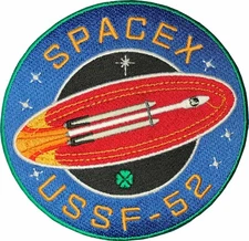 SpaceX USSF-52 original patch