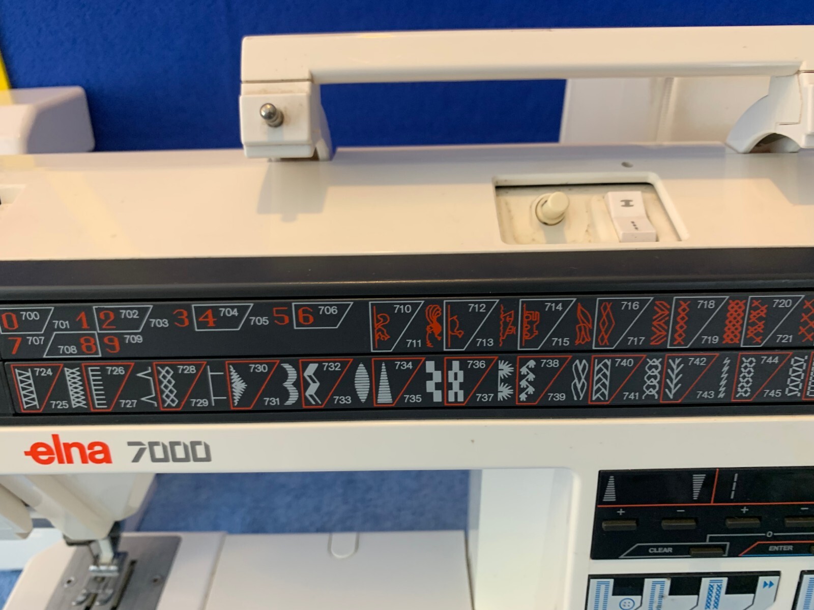 Elna 7000 Sewing Machine NO BOBBIN eBay