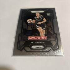 2024 Panini Prizm Monopoly WNBA Kate Martin RC Rookie Card #40 (C1)