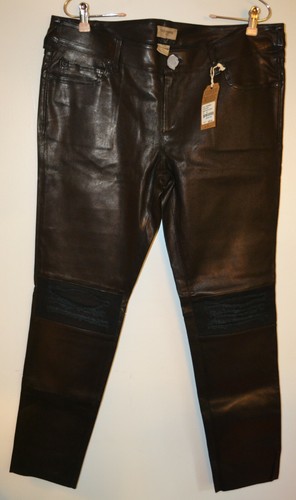 True Religion, Leather Pants, Skinny 