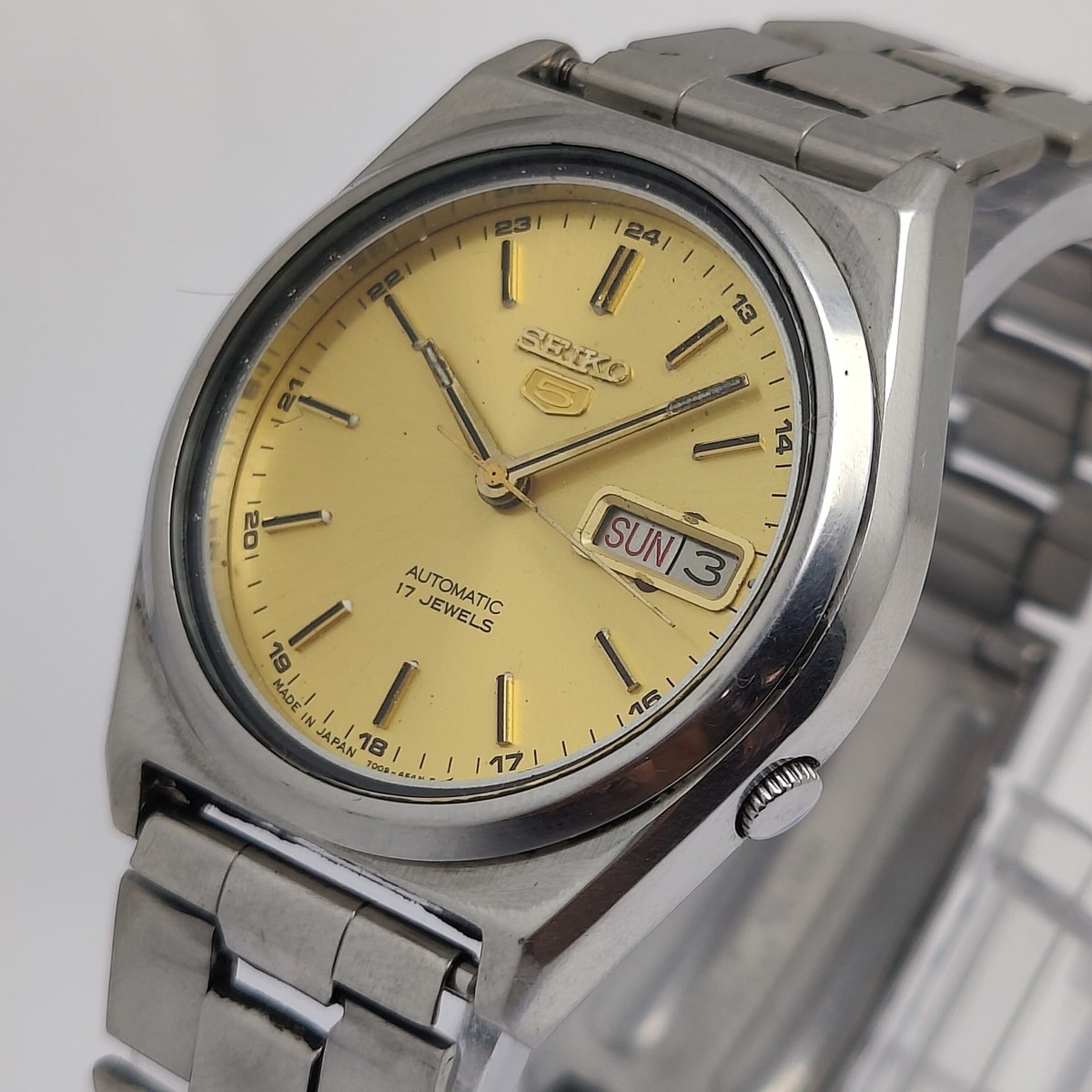 Seiko 1円○希少○動作OK○セイコー○5 オートマチック 7009-876A○