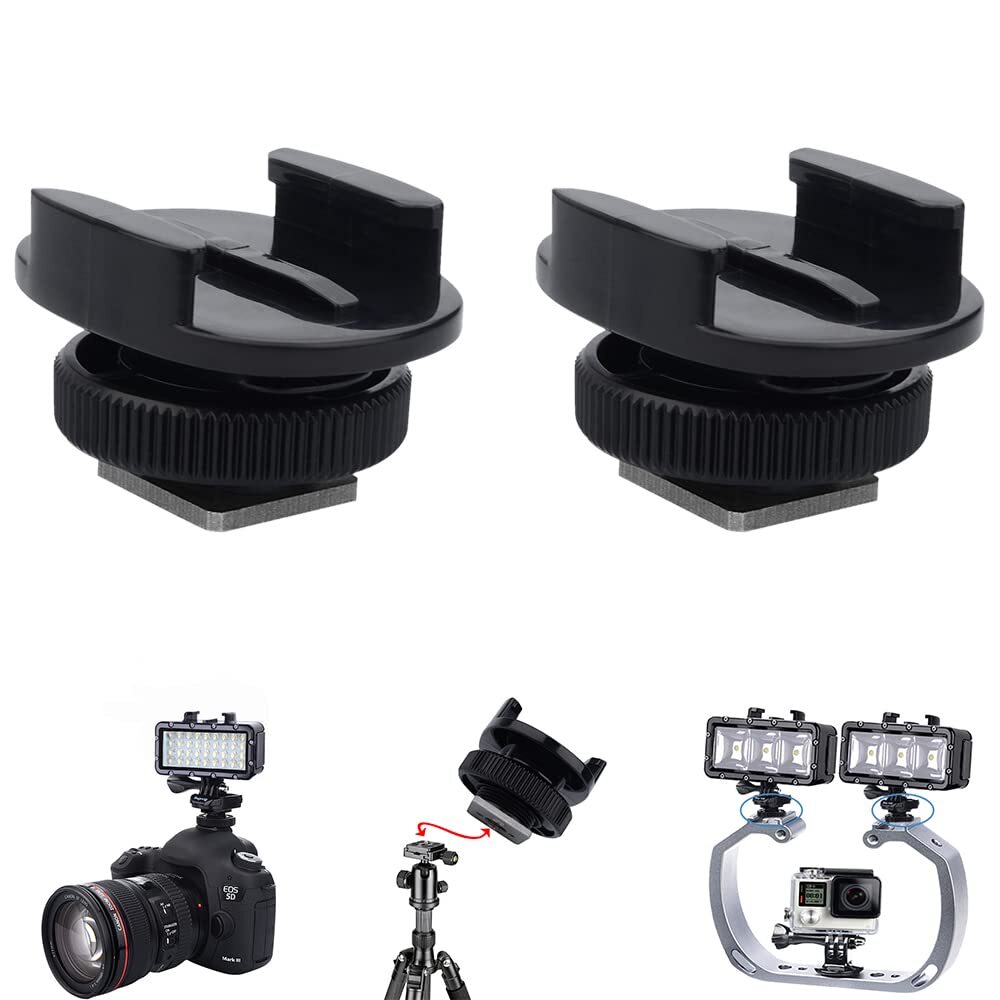 Tripod Mount Adapter Cold Shoe Mount Compatible for Gopro Hero 13/Hero 12/11/...-image
