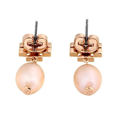 Tory Burch ピアス レディース KIRA PAVE PEARL DROP 60525-955 Tory Burch 60525 955 PAVE PEARL DROP EARRINGS Pink Gold | eBay