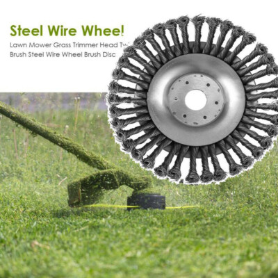 25,4 X 200mm Wildkraut Unkrautbürste Motorsense Freischneider Mähkopf Für Stihl
