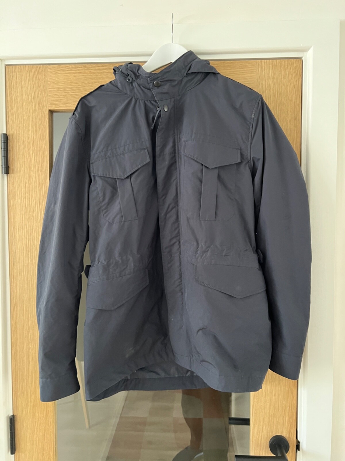 Timothy Everest Concealed Hood Field jacket rain coat James Bond - Picture 9 of 14