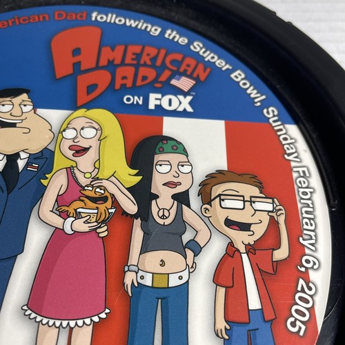 AMERICAN DAD Promotional Container Lid watch a sneak preview of…Super Bowl 2005 - Picture 3 of 8