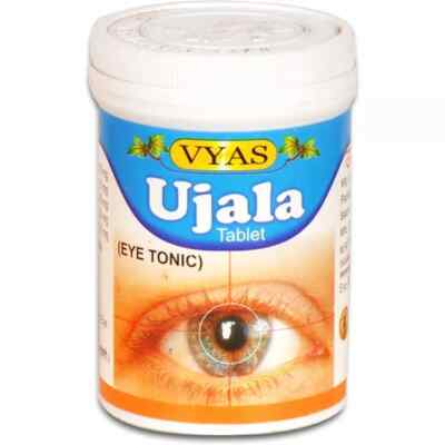 Vyas UJALA 100 Tablets Ayurvedic Herbal Ayurvedic Eye Wellness