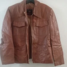 RICHMAN BROTHERS International Collection VINTAGE Mens Size 42 Genuine Leather