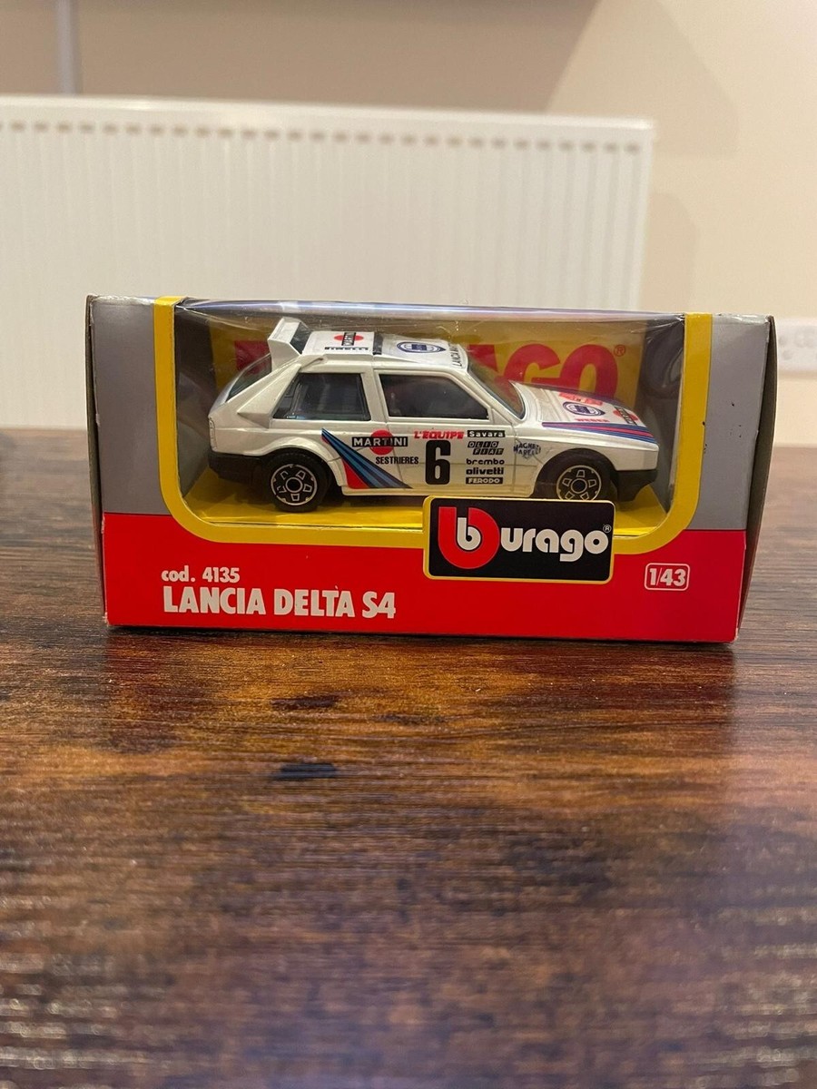 Bburago Lancia Delta S4 4135 | eBay UK