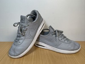 Nike SB Air Max Bruin Vapor Men's Grey Leather Trainers Size UK 9 ... Nike SB Air Max Bruin Vapor Men's Grey Leather Trainers Size UK 9 ...