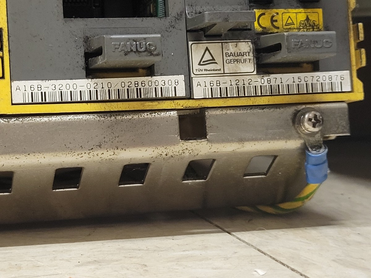 A02B-0210-B502 FANUC series 21-TB system. Main, Power, I/O