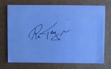 RON TAYLOR SIGNED AUTOGRAPH 3X5 INDEX CARD MLB 1969 WORLD SERIES CHAMPIONS METS
