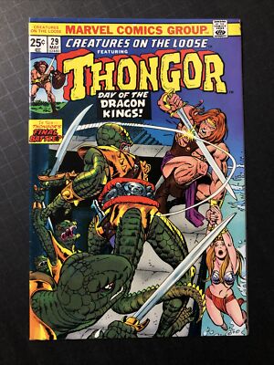 Creatures on the Loose #29 (May 1974, Marvel) HIGH GRADE - THONGOR COMIC - A