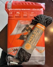 Blanket- (NEW) Camping/Hiking/Emergency w/Free 50ft Of Para 325 Utility Cord