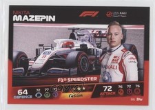 2021 Topps F1 Turbo Attax F1 Speedster Nikita Mazepin #86 Rookie RC 0s5