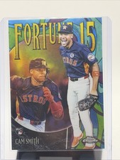 2025 Topps Chrome Update Series - Fortune 15 Cam Smith #FF-25 (RC) Astros