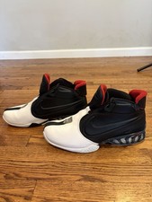 Nike Air Jordan Basketball Sneaker Black/White/Red 599446-001