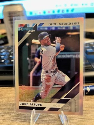2019 Panini Donruss - Jose Altuve #70 Career Stat Line 002/248