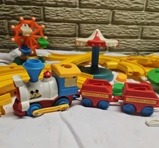 Vintage Disneyland toy train set 1986 Playmates Disneyland Play Set 