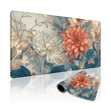 Japanese Minimalist Floral Large Gaming Mouse Pad 31.5"x15.7" ... FAST U