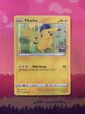 Pokemon Karte Pikachu Pokemon GO Holo Rare 028/078 Near Mint