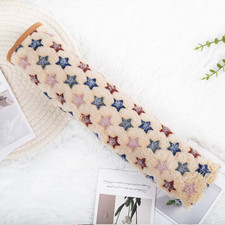 Soft Fluffy High Quality Pet Blanket Flannel Dog Sleep Blanket Paw Print Pattern