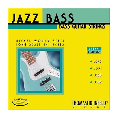 Thomastik JR344 Scale Roundwound 4String Jazz Bass Strings