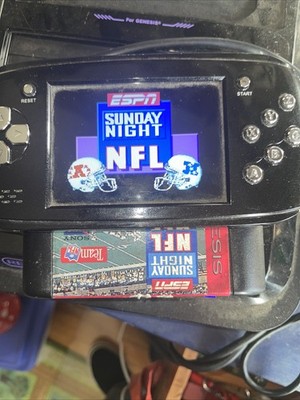 ESPN Sunday Night NFL Sega Genesis Tested Cart Only