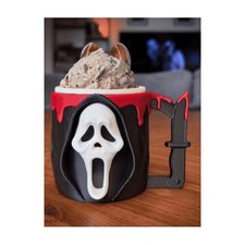 Ghost Face Ice Cream Pint Holder &ndash; 3D Printed Horror Movie Cozy |