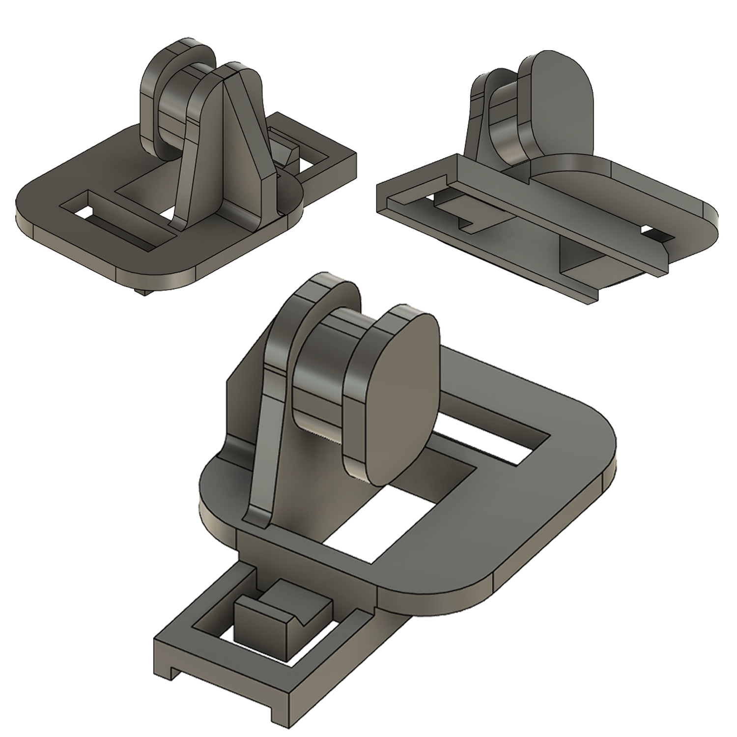 Renault Clio Mk1 Rear Parcel Shelf Clips Brackets Mounts Pivot 7700808814