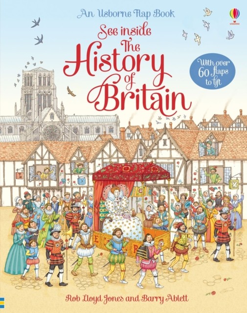 See Inside the History of Britain by Rob Lloyd Jones (Board book)