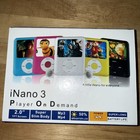 iNano 3 Mp3 Mp4 Fm Player Silver Unbranded Digital Music Player Audio New In Box